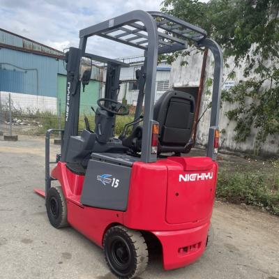 Xe nâng điện ngồi lái NICHIYU model FB15PN-75/ ĐỎ